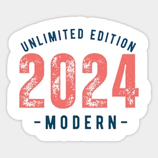 Unlimited Edition 2024 - Modern Sticker